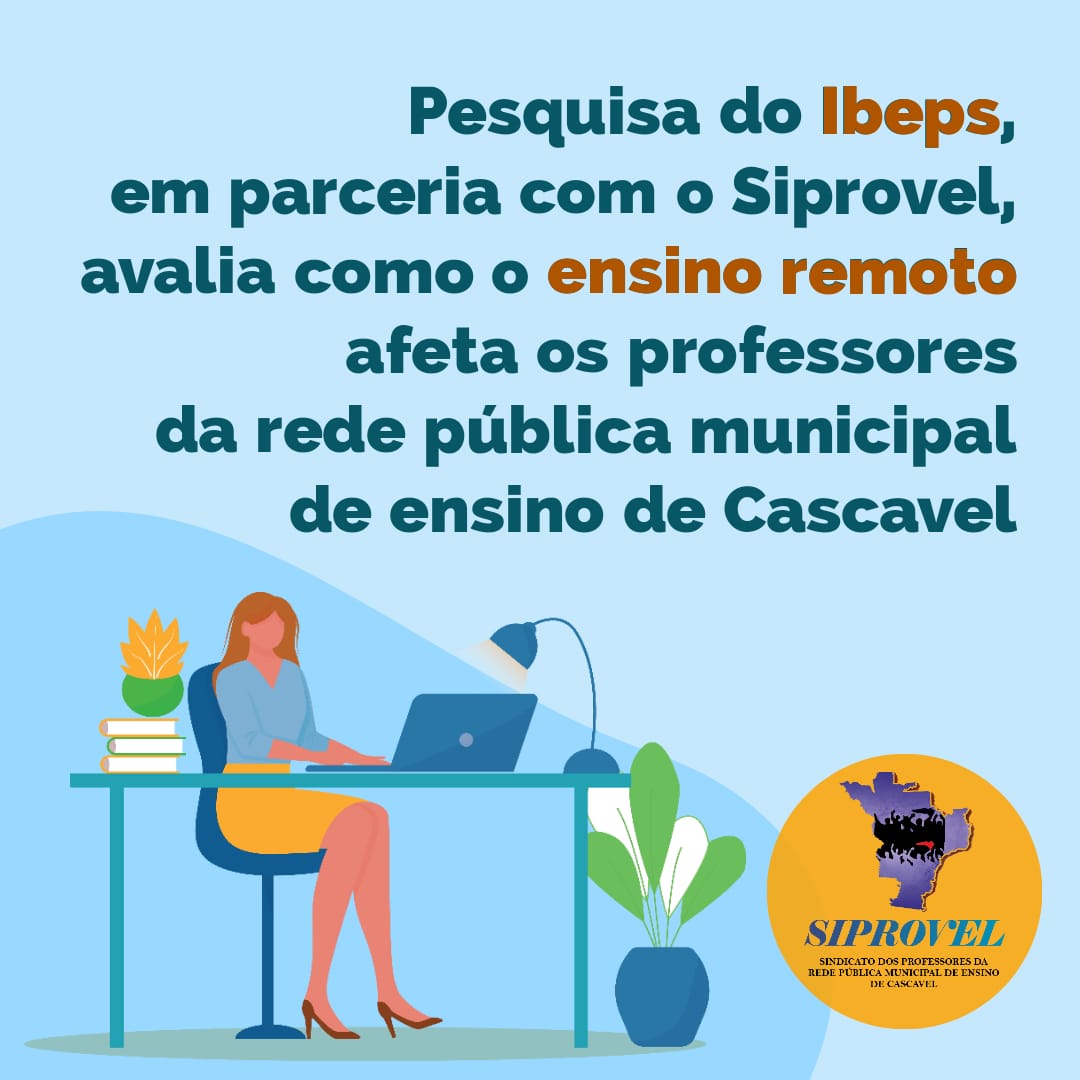 Pesquisa do Ibeps avalia o ensino remoto na Rede Pública Municipal de Ensino de Cascavel – PR