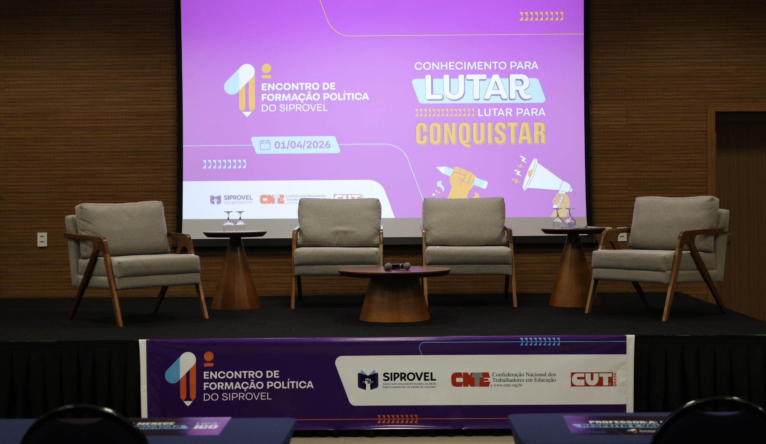 Siprovel realiza 1º Encontro de Formação Política com foco na organização sindical